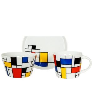 VAJILLA BAUHAUS TRES PIEZAS